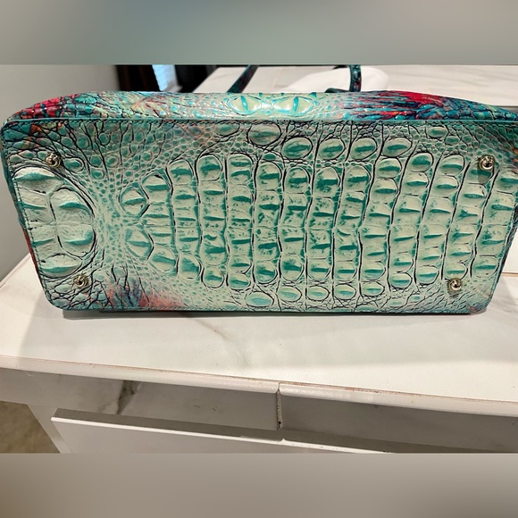 π§‘π Authentic Brahmin Brooke Dream OmbrΓ© Melbourne Tote w/Pouch ππ§‘ - Picture 9 of 13